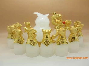 匠心獨韻 十二生肖阿富汗玉藝術酒具，品味文化與工藝的華彩交融